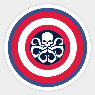 CAPTAIN HYDRA SHIELD Sticker